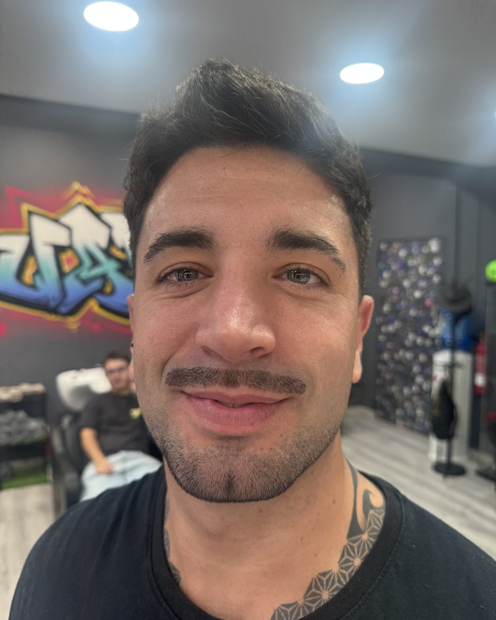 Portrait of Eduard Gonzalez in his salon