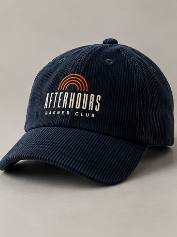 Concept product shot: Corduroy cap